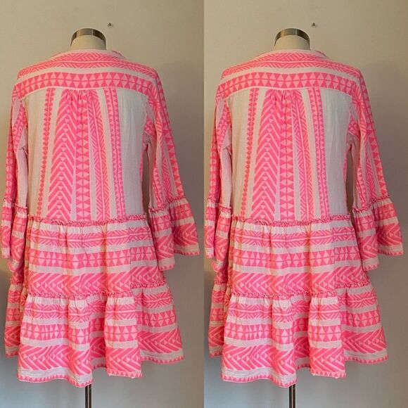 DEVOTION Ella Embroidered Cotton Mini Dress - Picture 3 of 6